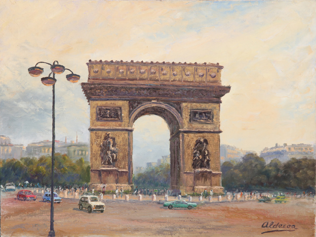 02 Arco del triunfo- Paris 61x46cm.