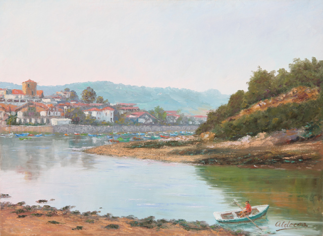 15 Ria de Plencia 54x73cm.