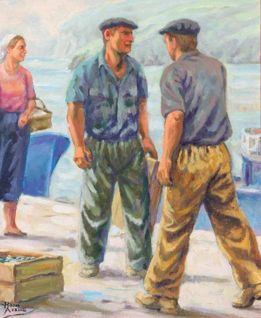 10 Bermeo 46x38cm.