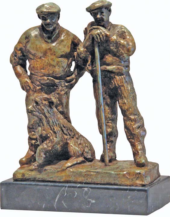 30- Pastores con perro 18x13cm.