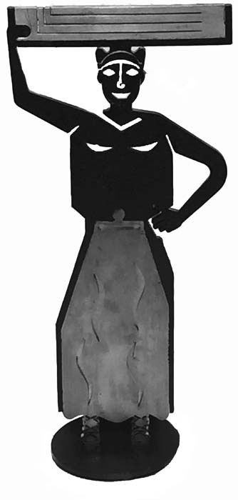 06 Sardinera- acero corten  29x13cm.