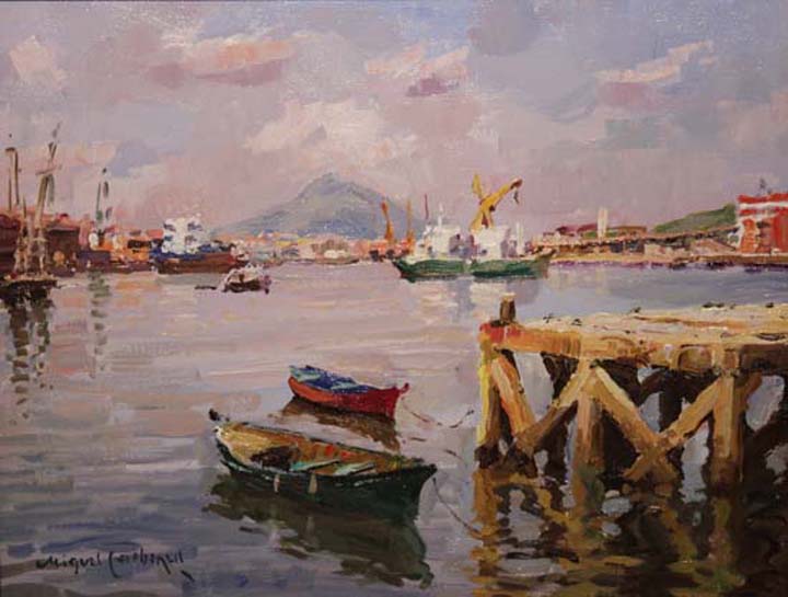 08 Ria de Bilbao-Vizcaya 35x27cm.