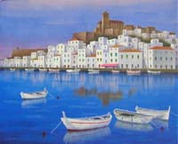 10. Puerto de Ibiza 50x61 cm