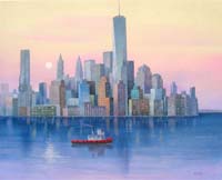 9. Amanece en New York 50x61 cm