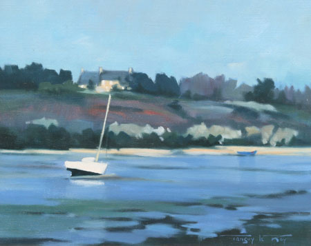 41x33 Velero blanco