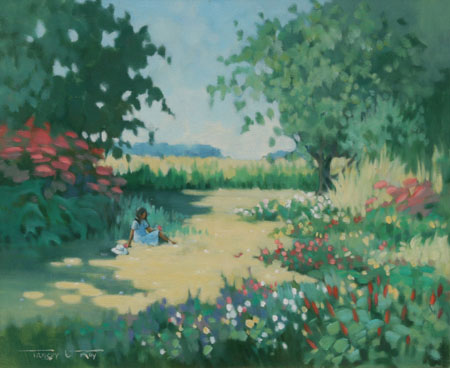 55x46 Tarde de verano