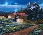 11 Pedraforca- Pirineo 46x38cm.