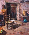 31 Bodega con silla 50x61cm.