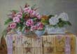 100x73 Peonias y hortensias
